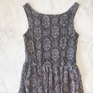 Xhilaration Black And White Dress XS